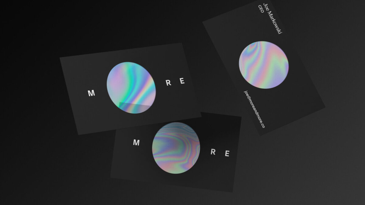 MORE Business Cards
